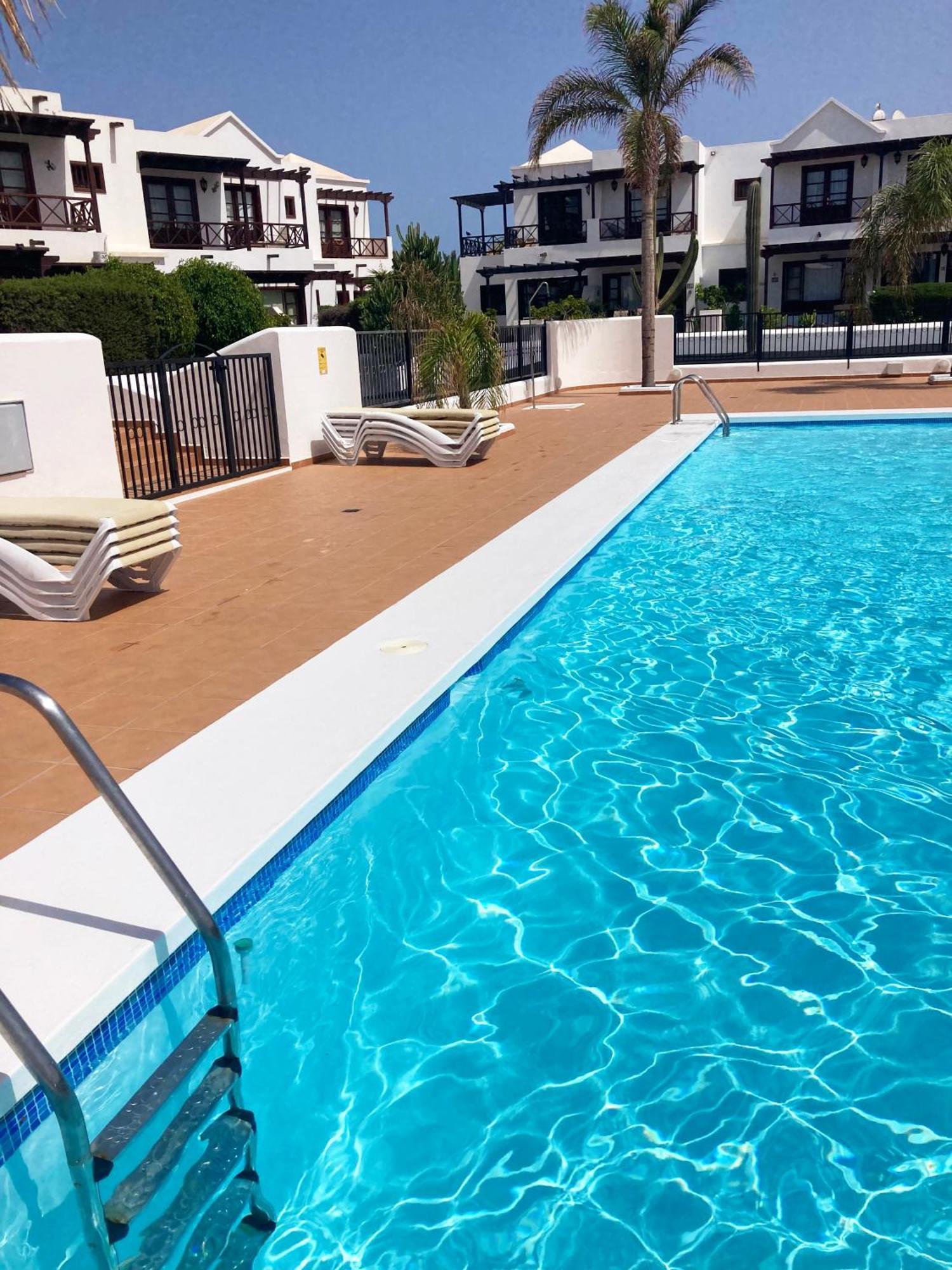 Lovely Casa Felicidad, swimming pool, Wifi x private garden Playa Blanca  Exterior foto